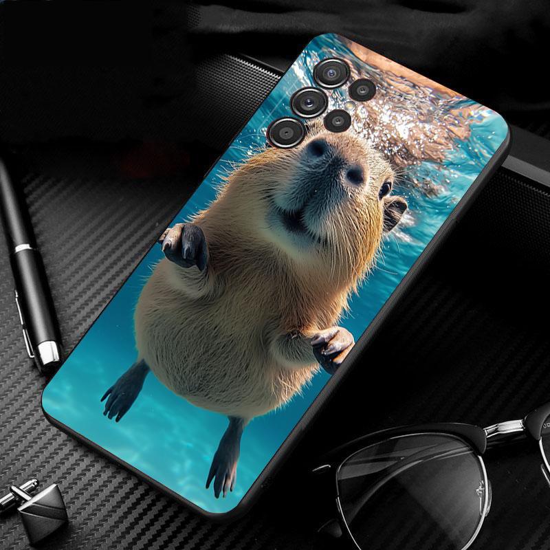 

Animal Capybara Phone Case For Samsung Galaxy S25 S24 S23 S22 S21 Ultra S24 S23 S22 S21 S25 Plus S24 S20 FE S20 FE