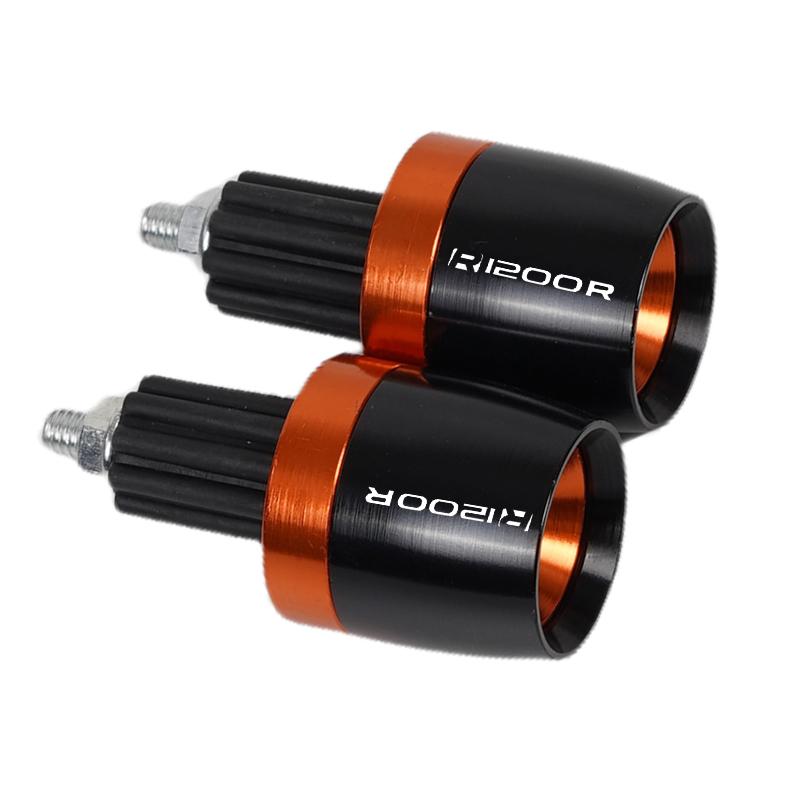 Motorcycle Handlebar Grips Handle Bar Cap End Plugs FOR BMW R1200R R 1200R R 1200R 2006 2007 2008-2018 Accessories CNC Aluminum