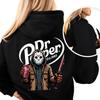 Unisex Trendy European-American Loose Letter Print Hooded Sweatshirt