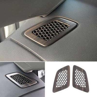 Peach Wood Grain Dashboard Air Outlet Vent Cover Trim For Honda CR-V CRV +