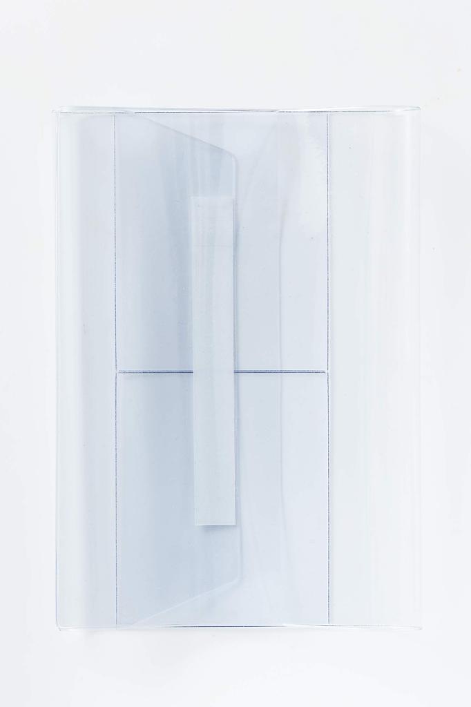 Concise Pure Clear Passport Book 545200 Cover, Transparent,