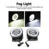 3.5in Fog Spotlight Super Bright Driving Fog Lamp  for Cars and Motorcycles Driving Fog Lamp Fog Light Fog Spotlight