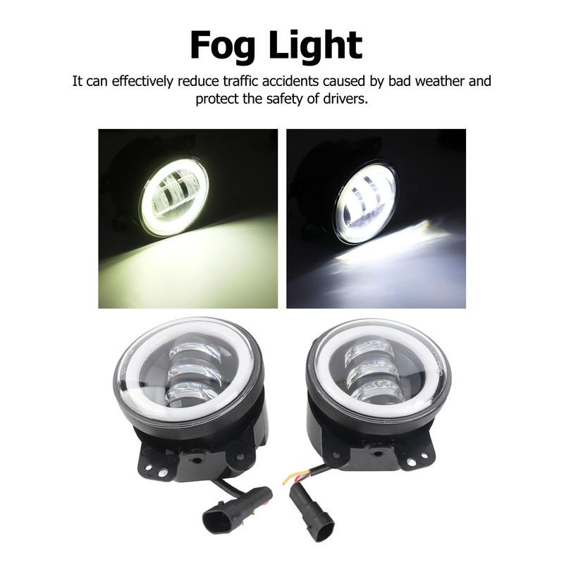 3.5in Fog Spotlight Super Bright Driving Fog Lamp  for Cars and Motorcycles Driving Fog Lamp Fog Light Fog Spotlight