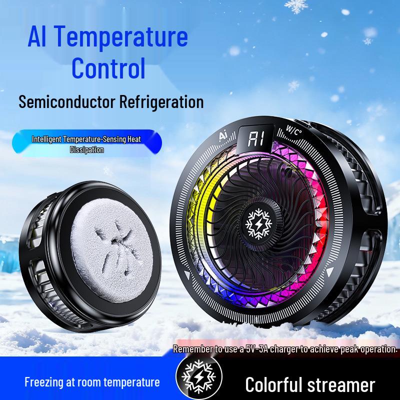 TH25 AI Dual Display Magnetic Phone Cooler with Advanced Cold Control