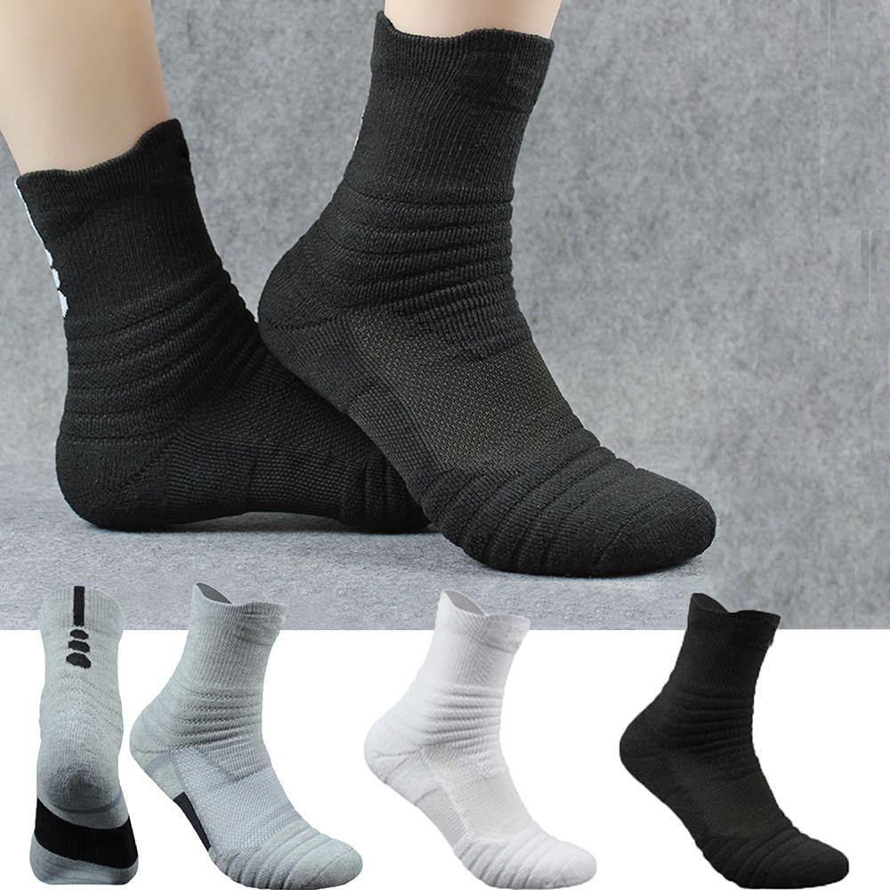 

Cotton Sports Outdoor Socks Middle Stockings Basketball Socks Running Socks