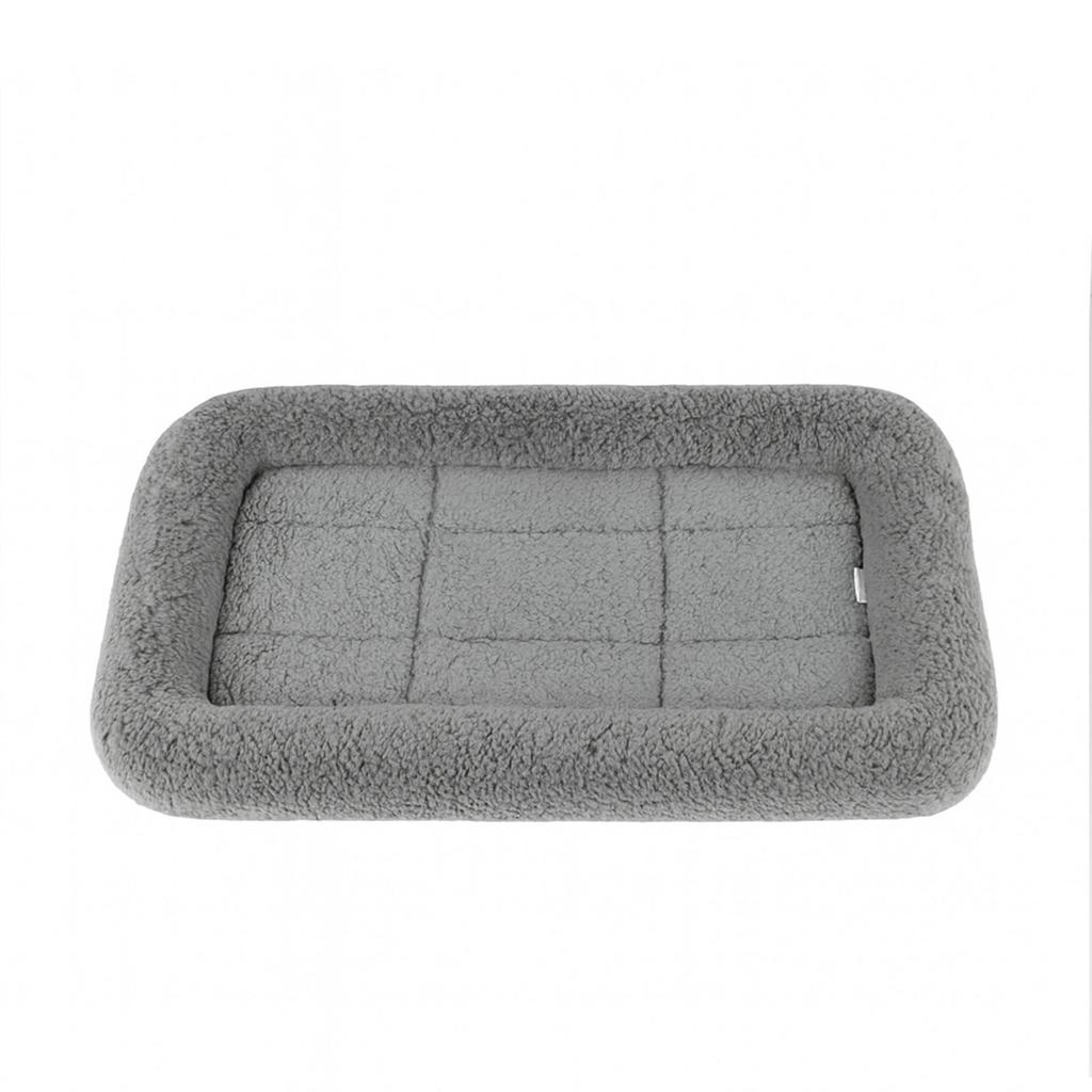 Plush Rectangular Warm Pet Bed for Cats and Dogs, Soft Indoor Sleeping