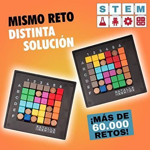 Jeu De Table - LUDILO - Battle De Genios 3D - Puzzle En Bois - Éducatif - Pour Enfants
