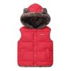 Overbekledning Gutteklær (Størrelser 4 år og oppover) Barn Gutter Vinter Varm Pelskant Hette Polstret Kåpe Jakke Parka Yttertøy 2-5 År