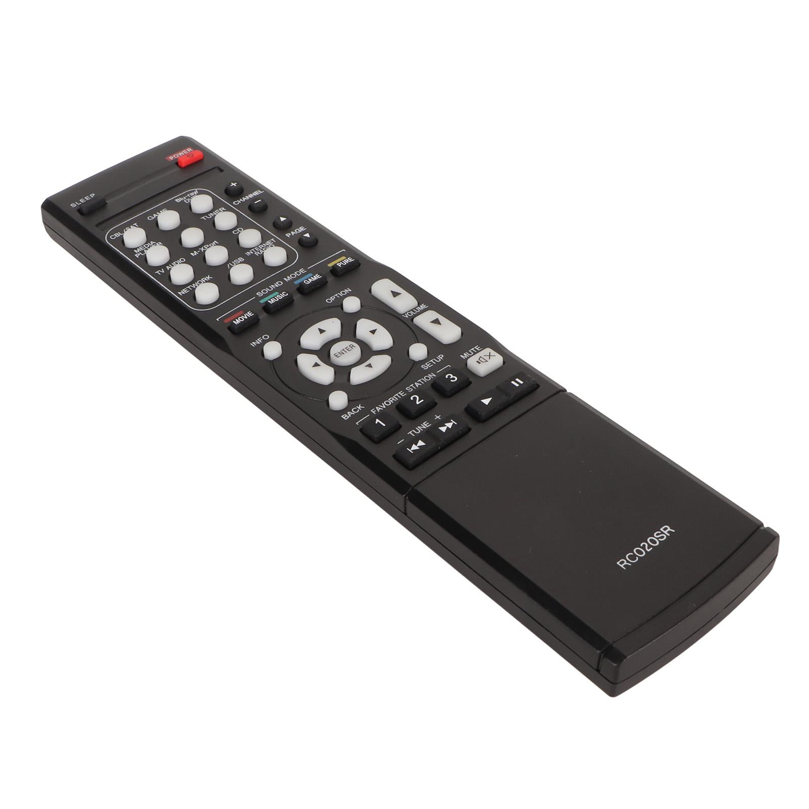 

RC020SR Remote Control Replacement Durable Convenient Access for MARANTZ NR1403 NR1504 NR1505 NR1502 AV Receiver