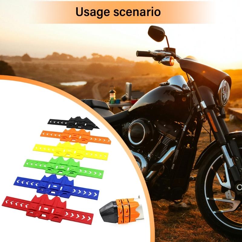 Tailpipe Exhaust Heat Shield Rubber Cover Motocross Accessory Motorcycle Exhaust Protection Cover Guard for Dirt Bike