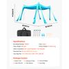 SucceBuy Beach Tent Sun Shelter Easy Pop Up Beach Canopy with Sandbags Stability Poles Sand Shovels Portable Shade for Camping