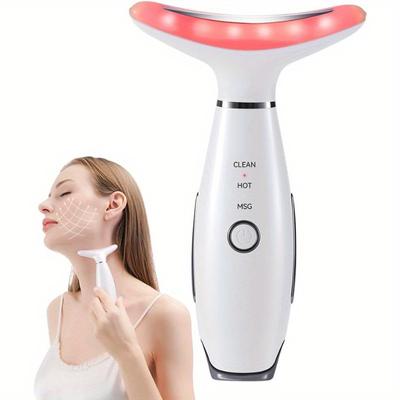 Revitalizing Facial Massager - 3 Modes for Lifting, Toning, and Relaxation - USB Rechargeable 400mAh Lithium Battery
