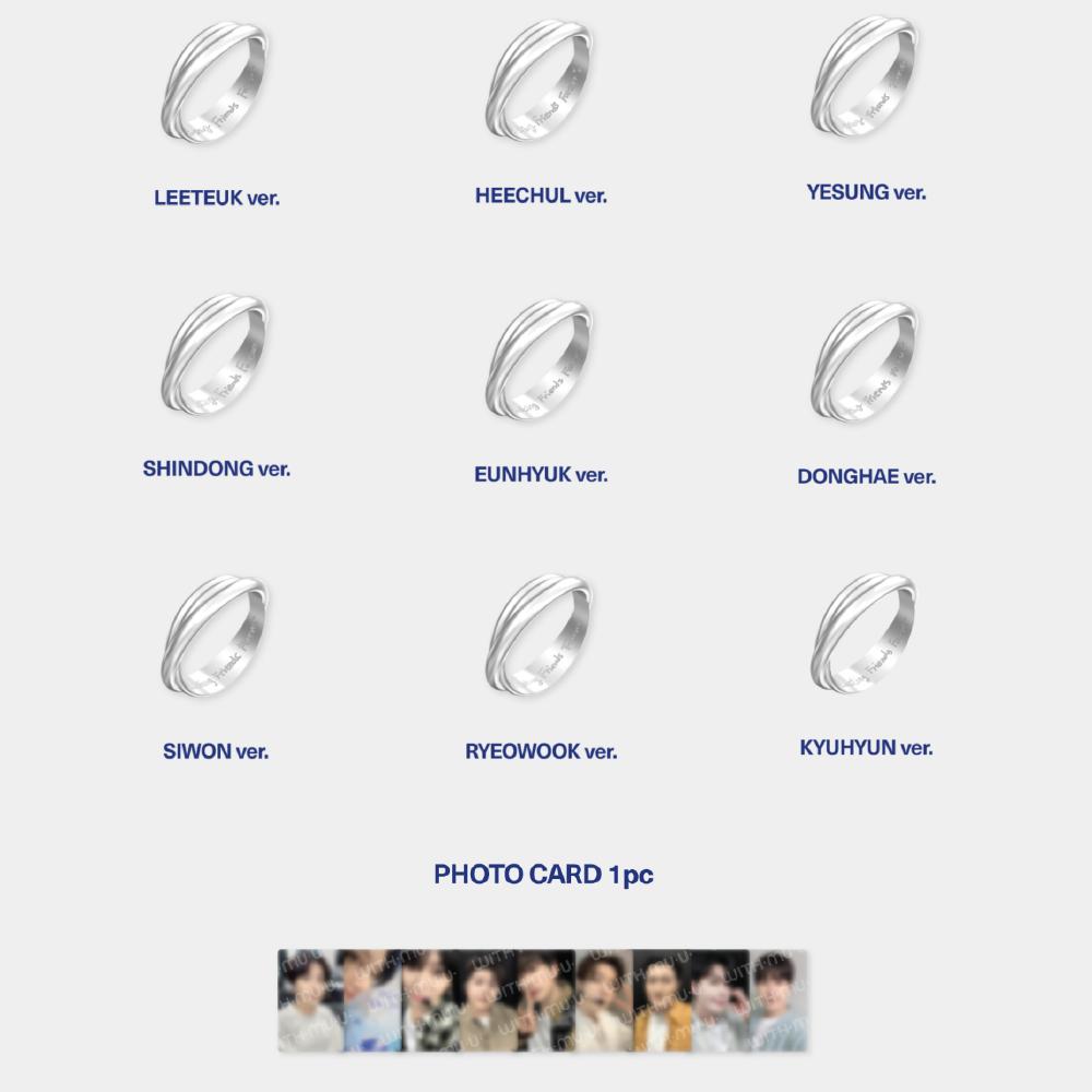 Pre-order SUPER JUNIOR SUPER SHOW 10 SJ-CORE E.L.F Ring Set