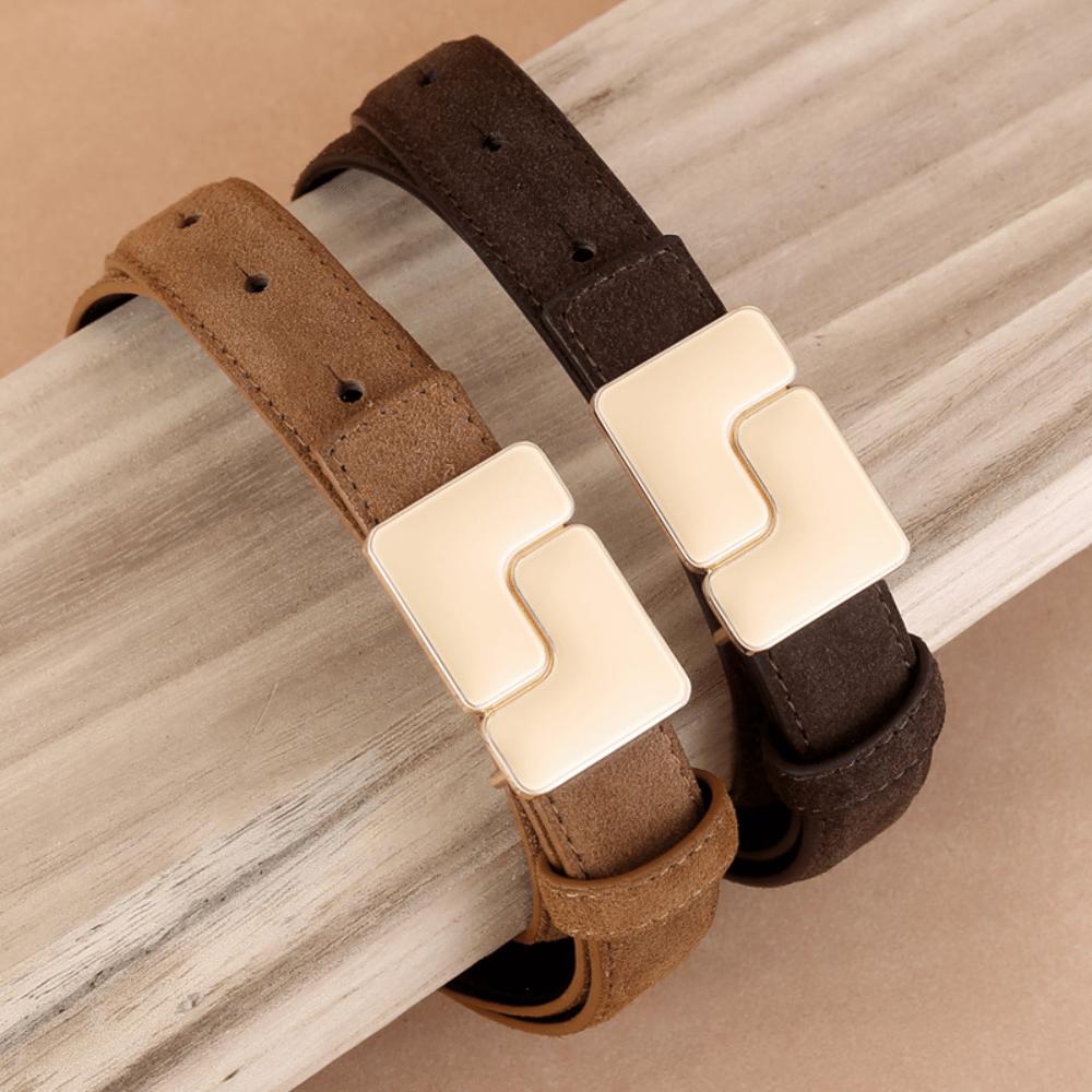 Korean Version Women's Belt Niche Design Belt Jeans Belt