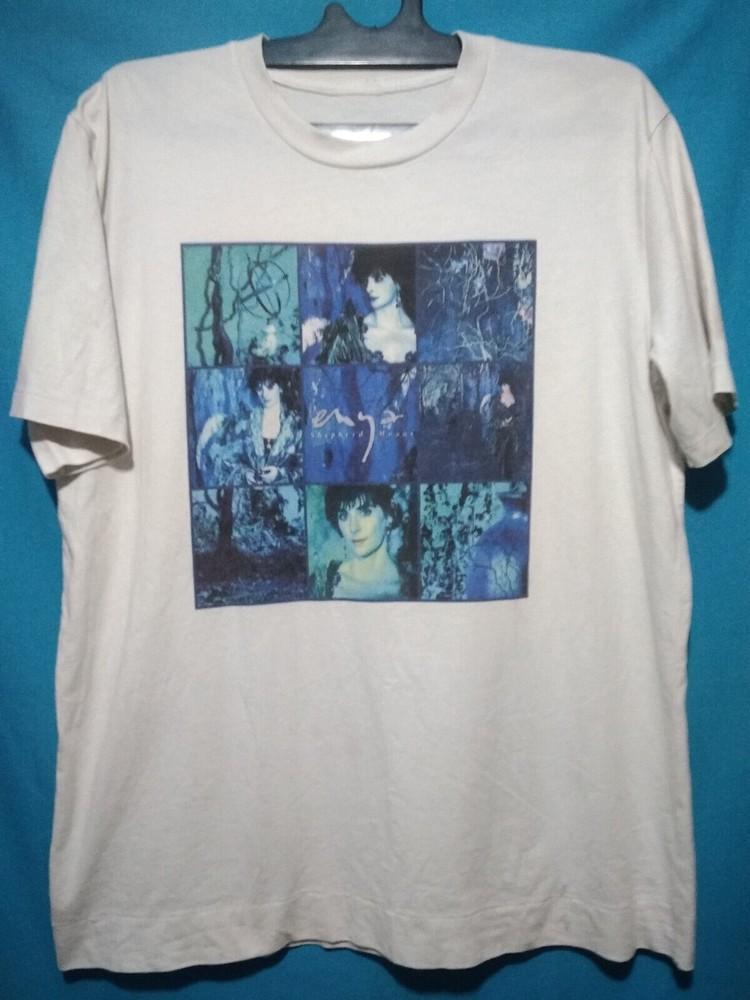 Vintage Enya Shepherd Moons Shirt Short Sleeve White Unisex S-234XL CH91 Unisex T-Shirt L