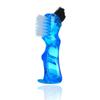 Mini Denture Cleaning Brush with Dual Heads Soft Bristle Toothbrush for False Teeth Oral Care for Elderly at Home or 