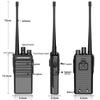 Paire de radios bidirectionnelles mini professionnelles BAOFENG BF-858 (Version CN)