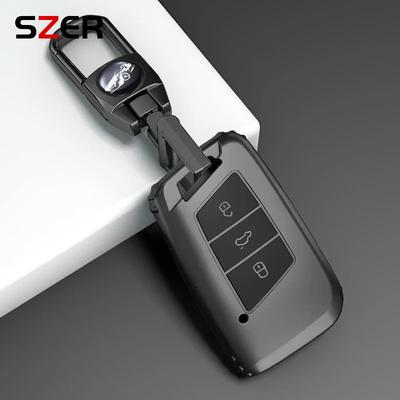 New TPU Car Key Case Cover Keychain For VW Volkseagen Passat B8 Magotan For Skoda Superb A7 Kodiaq Seat Holder Bag Accessories