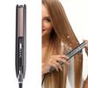 Hair Straightener Curler 2 in 1 Hair Straightening Curling Iron Multifunctional Temperature Control