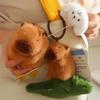 Stay Wire Capybara Plush Keychain Crocodile Capybara Plush Doll Capybara Plush Pendant  Girls