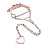 Love Collar Necklace Men's and Women's Flirting Chain Heart Lock Pendant Neck Strap Clavicle Chain