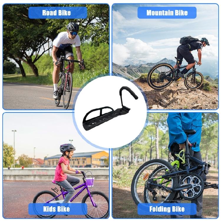 Rennrad Aufbewahrungsständer Fester Hängehaken Fahrradständer Wandmontage Fahrradstützständer Halterung Metall Mountainbike Ständer