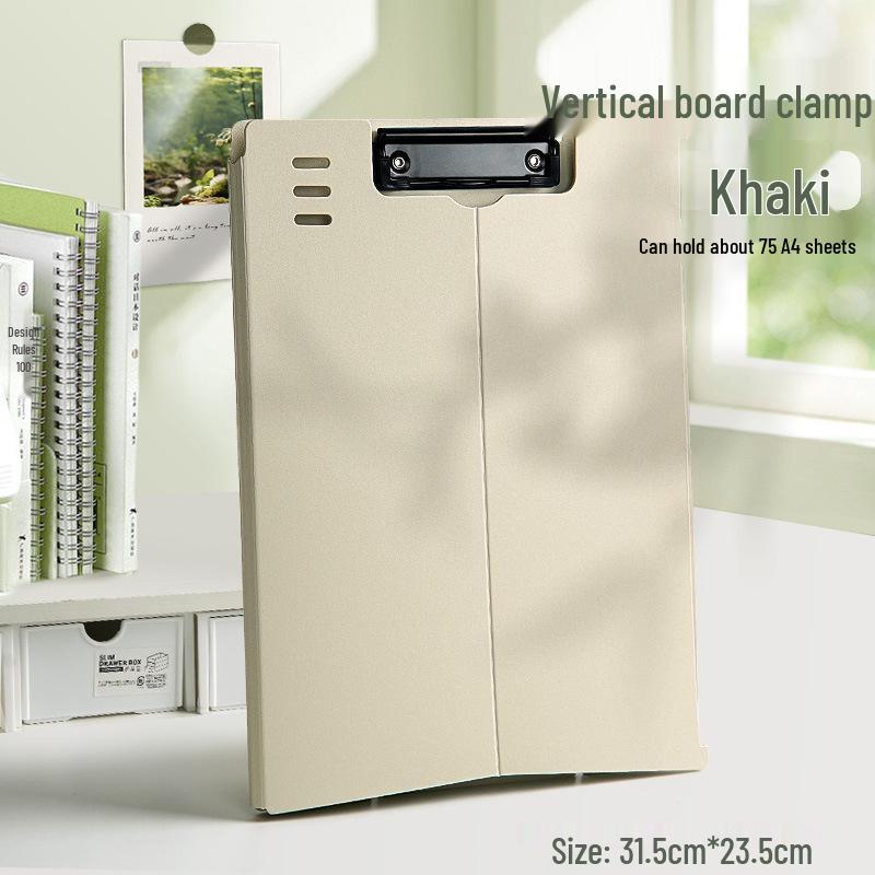 A4 Standable Thickened Clipboard for Students and Meetings