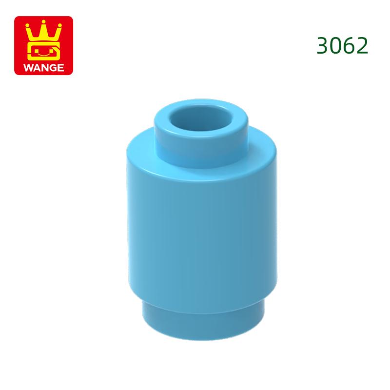 Non-Toxic 357Pcs/Lot 3062 1X1 Cylindrical Block Moc Color Parts Compatible With Circular Column Brick Children Toy Assembly Gift Box
