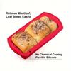 Rectangular Silicone Bread Mold Non-Stick Loaf Pan for Homemade Bread Cakes Durable Heat-Resistant Bakeware Suitable for Oven