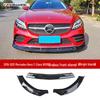 19-21 Mercedes-Benz C-Class W205 Front Lip Brabus Splitter & Rear Spoiler Kit