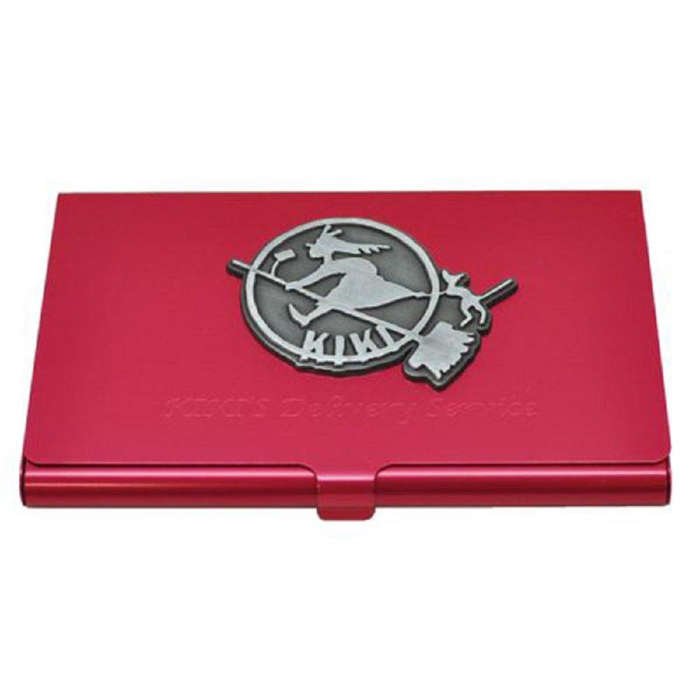 

Металлический чехол для визитной карточки Studio Ghibli Delivery Service Sign Magenta Kiki s Kiki s фиолетовый