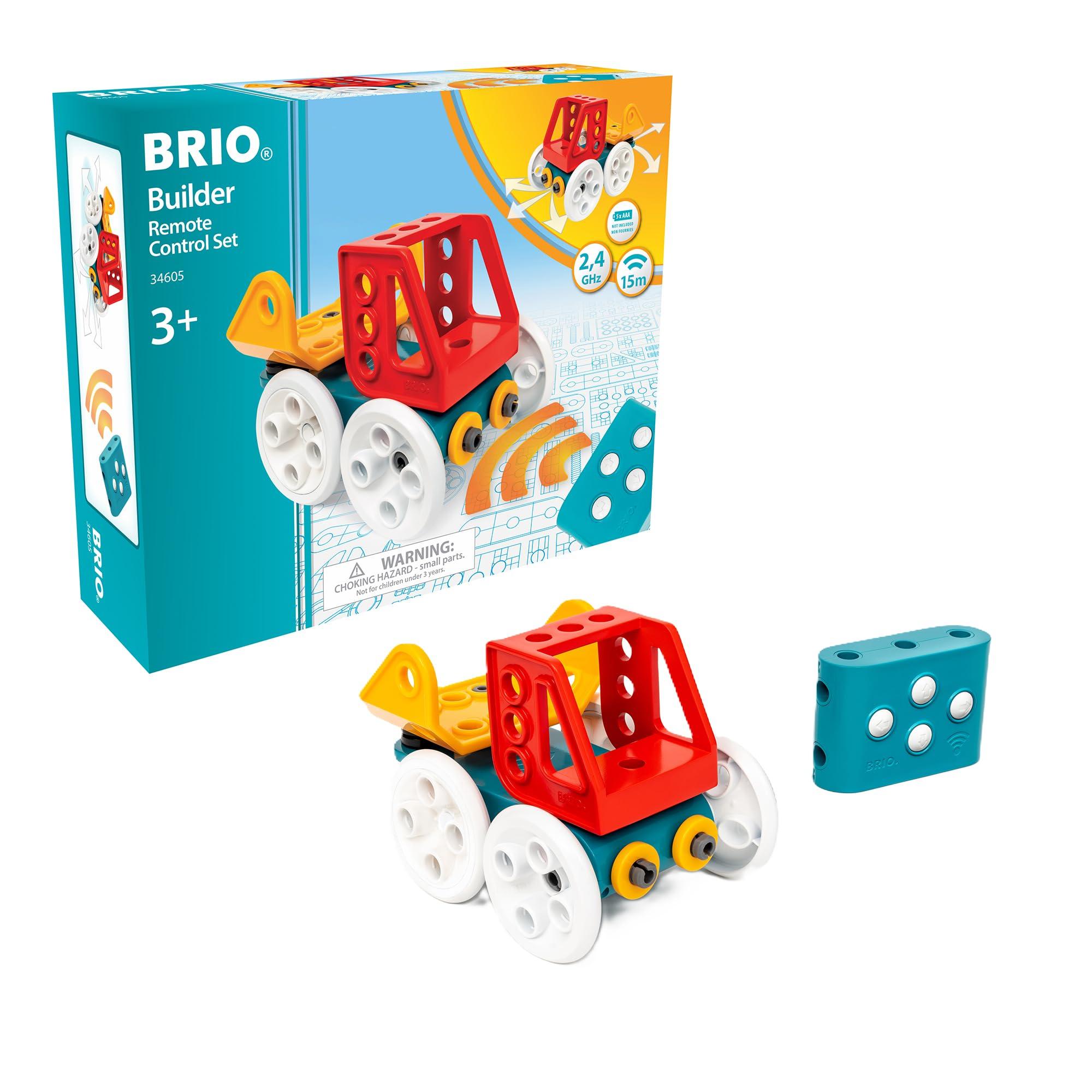 

BRIO Builder Набор с дистанционным управлением 27 Возраст 3 и старше Инструмент Игрушка Развивающая 34605 [Всего деталей] (Игрушка плотника)