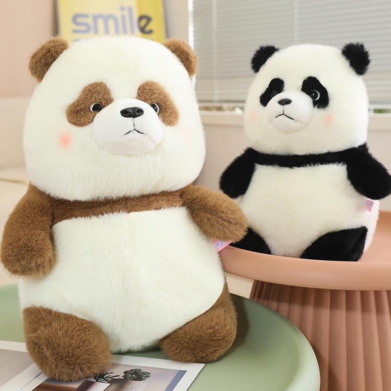 Adorable Fluffy Panda Plush Toy Cute And Soft Cuddly Stuffed Animal Pillow
