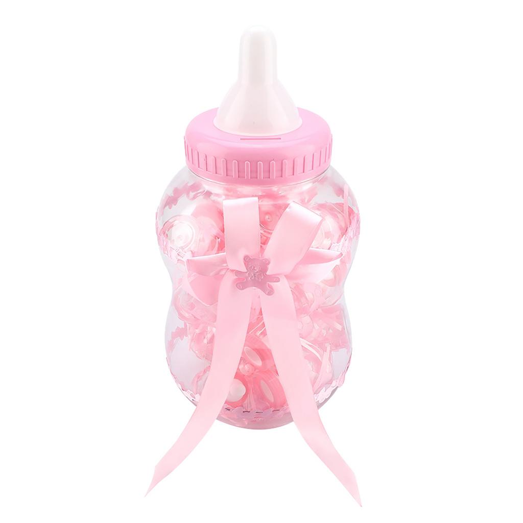 30pcs Cute Feeding Bottle Shape Candy Boxes for Event Christening Party Decoration