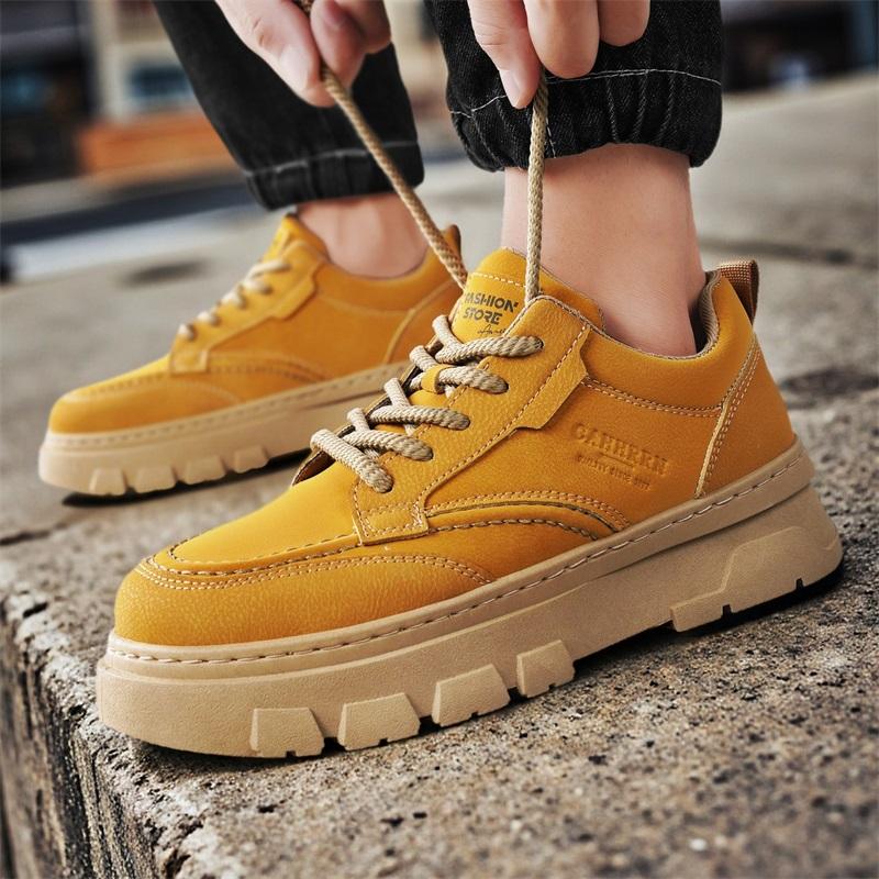 Loafers Men's Sneakers All-match Wear-resistant Men's Casual Shoes Casual Sneaker Round Toe Fashion Sports and Leisure New