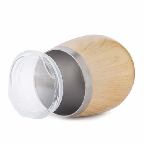 250ml Stainless Steel Tumbler with Lid, Vacuum Insulated, Straw, Insulated, Suitable for Men and Women, Coffee, Wine, Beer, Office, Home, Wood Grain