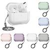 For Apple AirPods Pro 3 Transparent Full Protective Case Soft TPU Clear Headphone Cover With Keychain For Airpods Pro 3