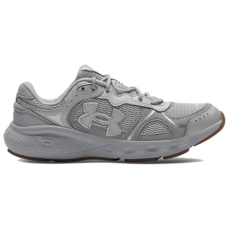 Under Armour Charged Vantage Lux2 Low Top Lifestyle Shoes Women Sneaker Silver Gray 3028449-099