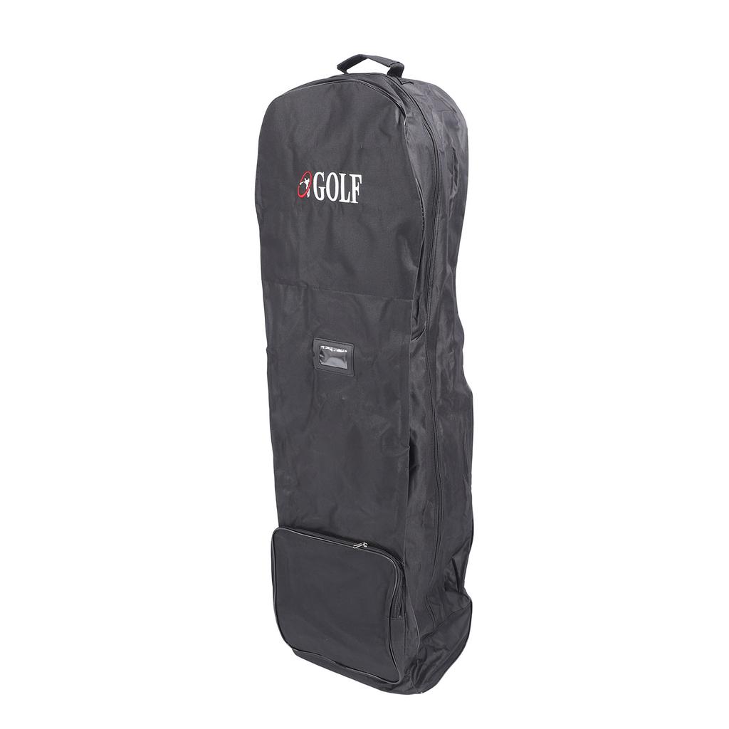 Club Travel Bag with Wheels Abrasion Resistant Oxford Fabric Quiet Rolling Padded Club Luggage Case for Airlines