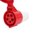 5 Pin Industrial Connector Plug IP44 Waterproof 380415V 32A 3P+N+E for Agriculture and Chemical Industry