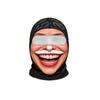 Novelty Old Man Print Ski, Funny Realistic 3D Full Face for Winter, Sunglasses Not Included