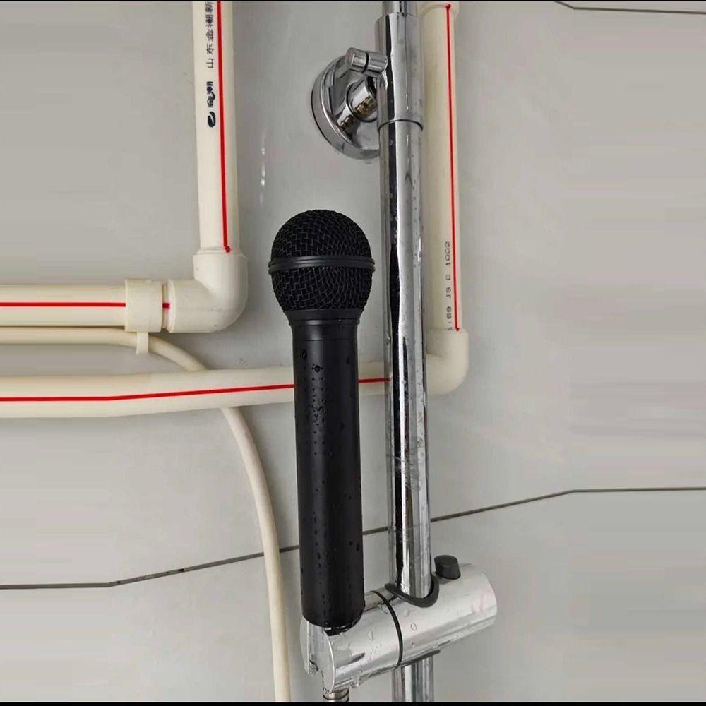 High-pressure Microphone-shaped Shower Head Funny Shower Sprayer New Showerhead Bathroom