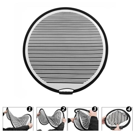 Foldable Lined Dent Reflector Board Cloth Handheld Design Portable Size Dent Detection Flexible Reflector Dent Remover And Repair Tool