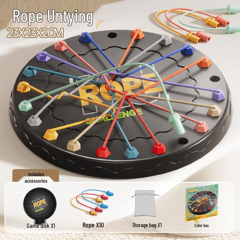 Bear Adventure: Ropes Untangling Tabletop Game – Educational & Fun for Kids and Parents