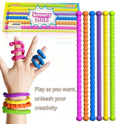 Children's Sensory Toys Textured Elastic Stress-Relieving Toys Special Sensory Toys Christmas Gifts