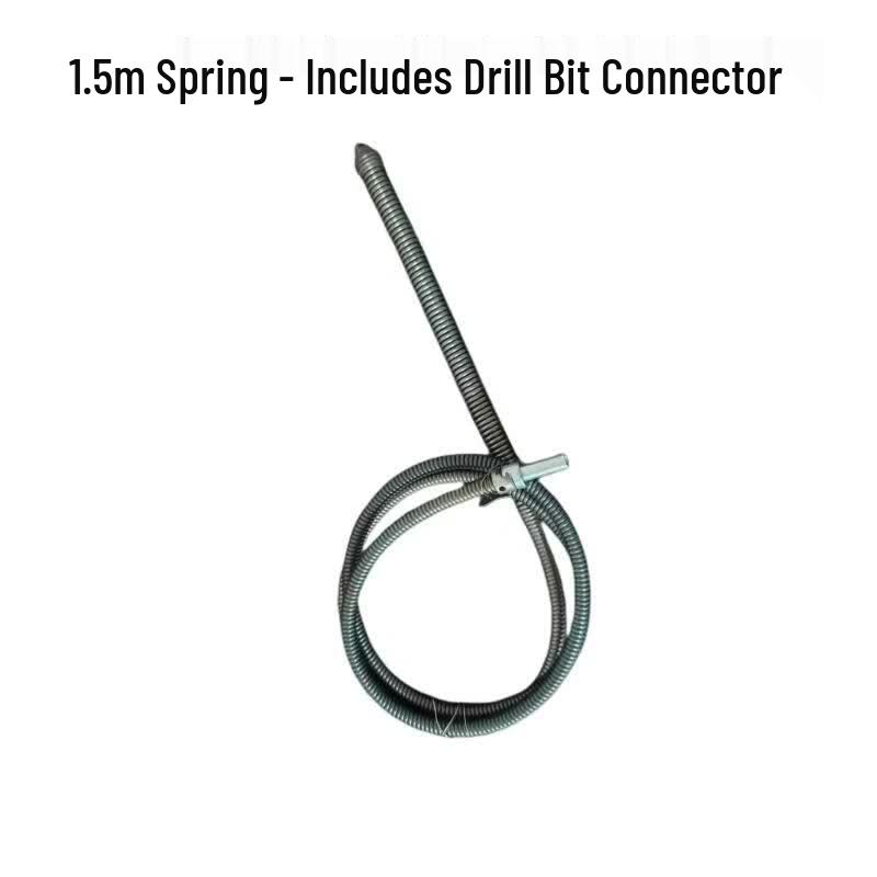 Electric Drill Flexible Drain Snake Spring