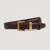 Fashion Women's High Quality Golden Buckle PU Leather Casual Belt Best Matching Dress Jeans Belts Women Accessory Designer Belt