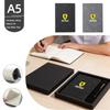 A5 Leather Business Notebook Pen Set Decorative Strip for Ferrari Series 296 GTB GTS Roma Purosangue 812 Competizione SF90 F8 HS6