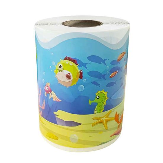 59ft Ocean Bulletin Board Border Under The Sea Die Cut Trim Border Roll Back To School Bulletin Board Decoration for School Classroom Door Wall Decor