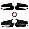 Für Mercedes Benz CLS C219 W219 CLS280 300 320 350 2009-2011 Carbon Faser Muster Schwarz Seite Spiegel Abdeckung Kappen kleben